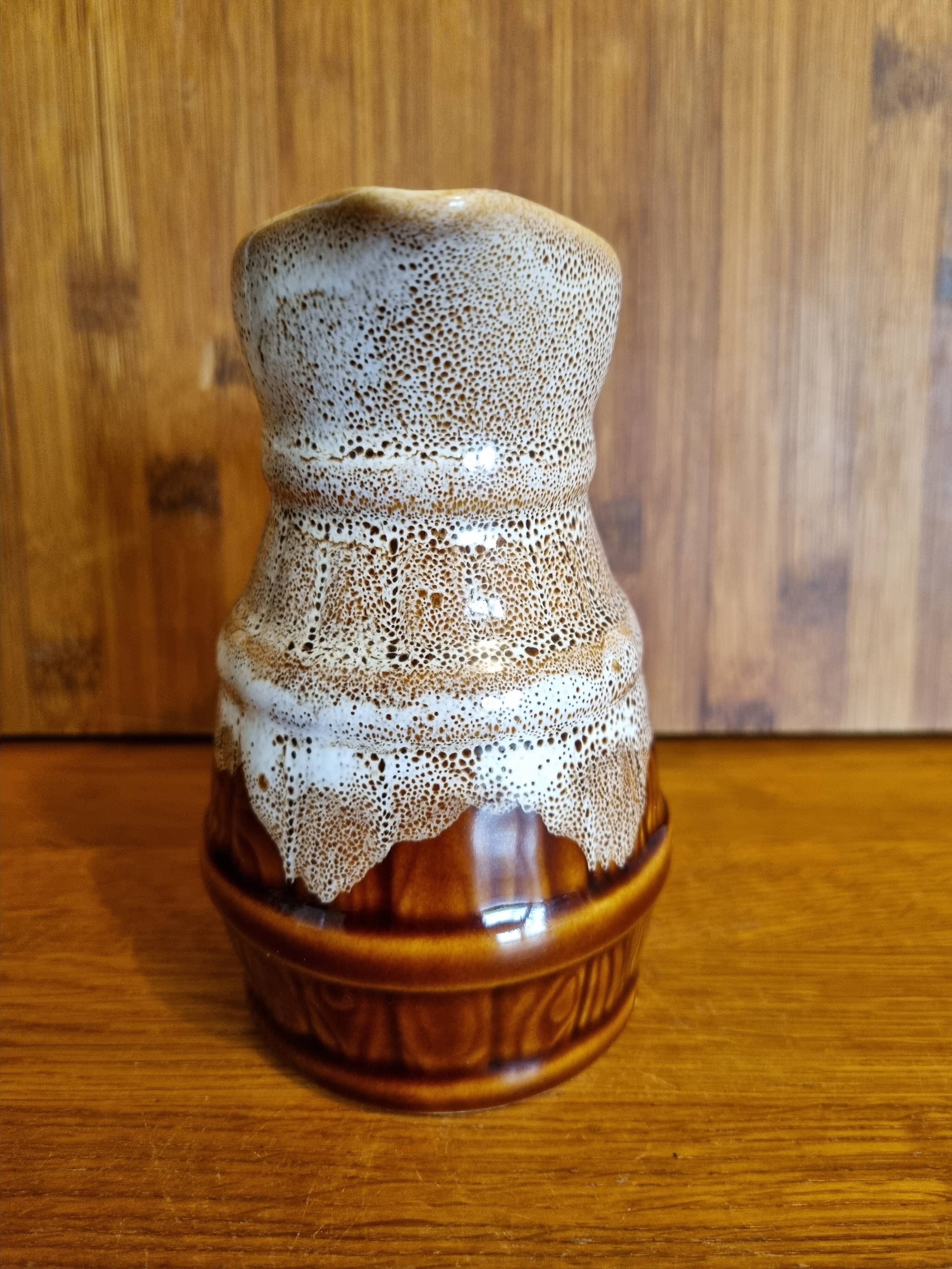 Pitcher vintage revol shape barrel beige 25 cl