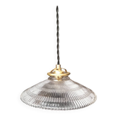 Holophane glass suspension