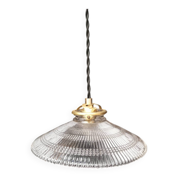 Suspension en verre holophane