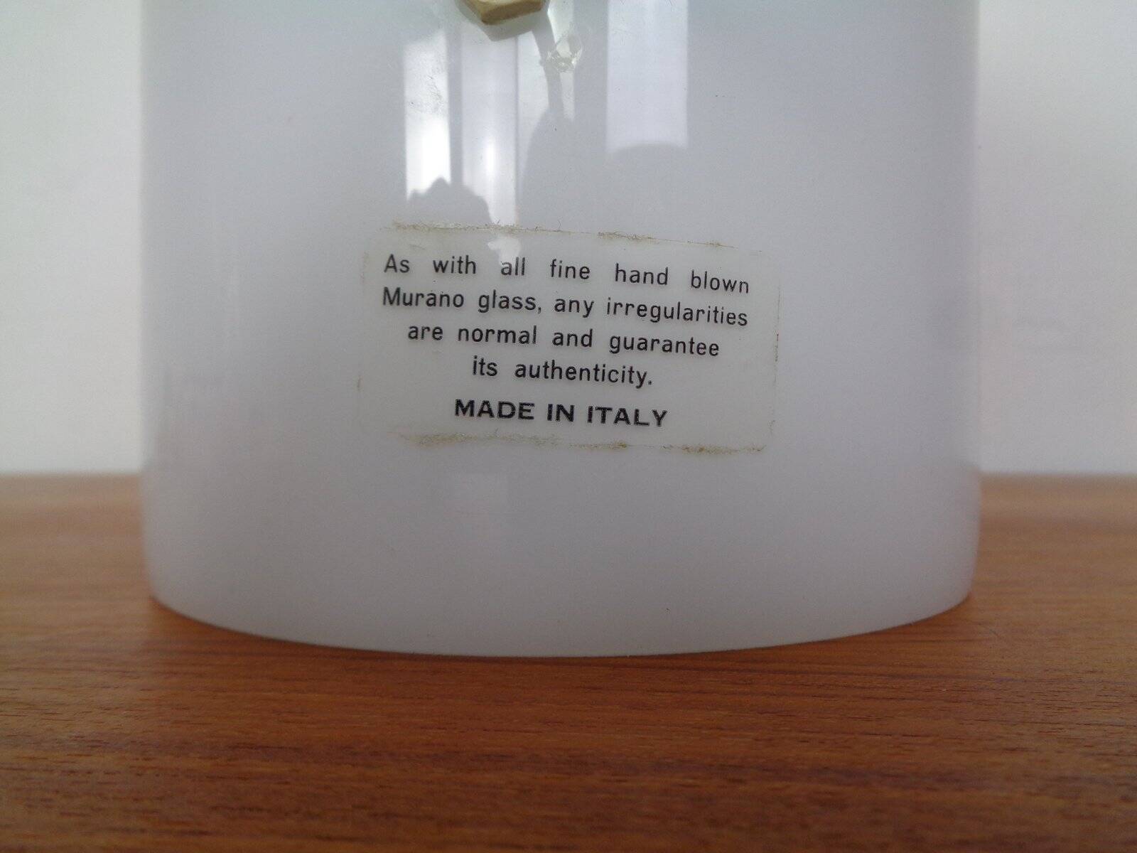 Large Murano Mushroom Table Lamp, Italy, 1970s