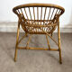 1950s rattan shell chair