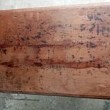 Antique bistro table with lion paws