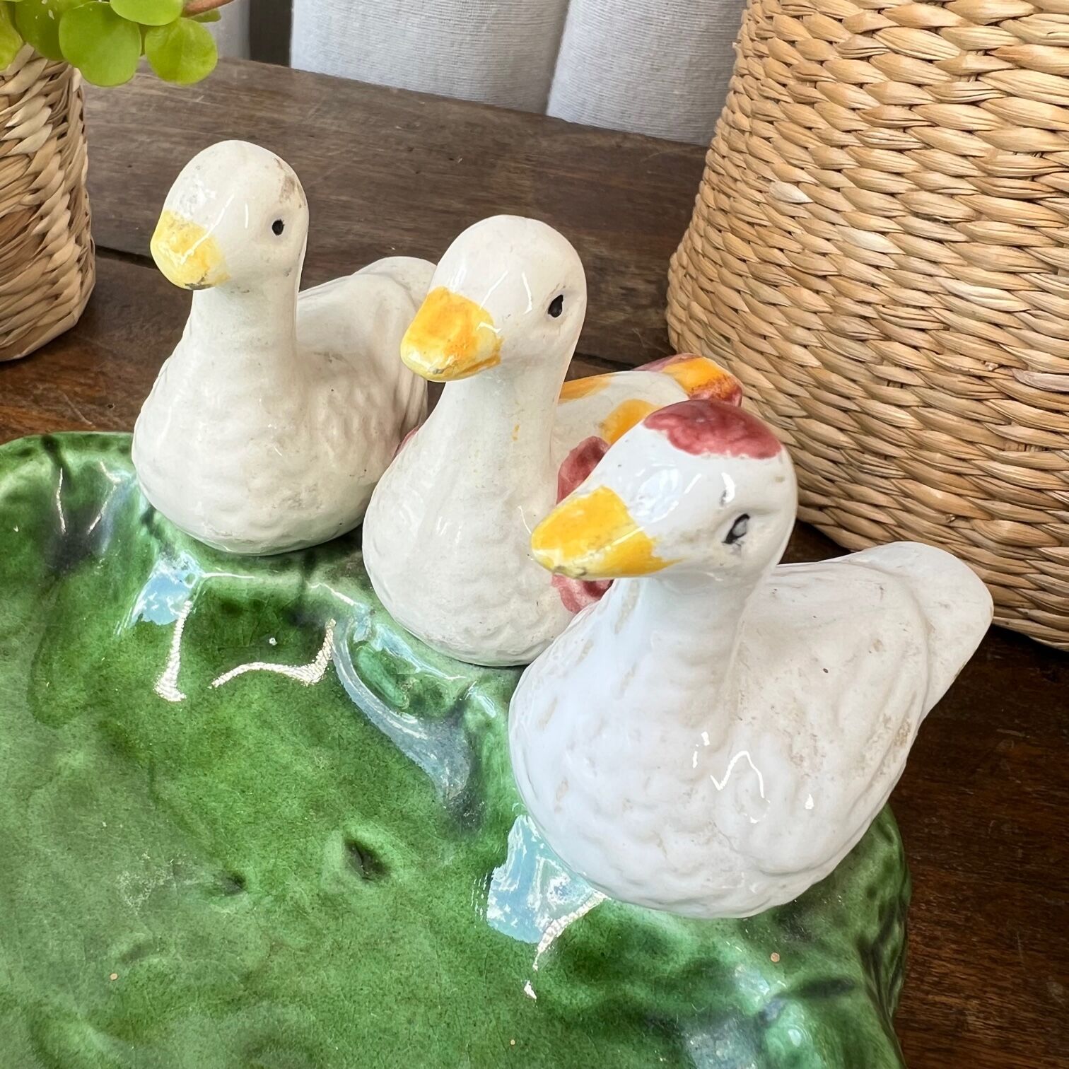 Cendrier barbotine “3 canards”