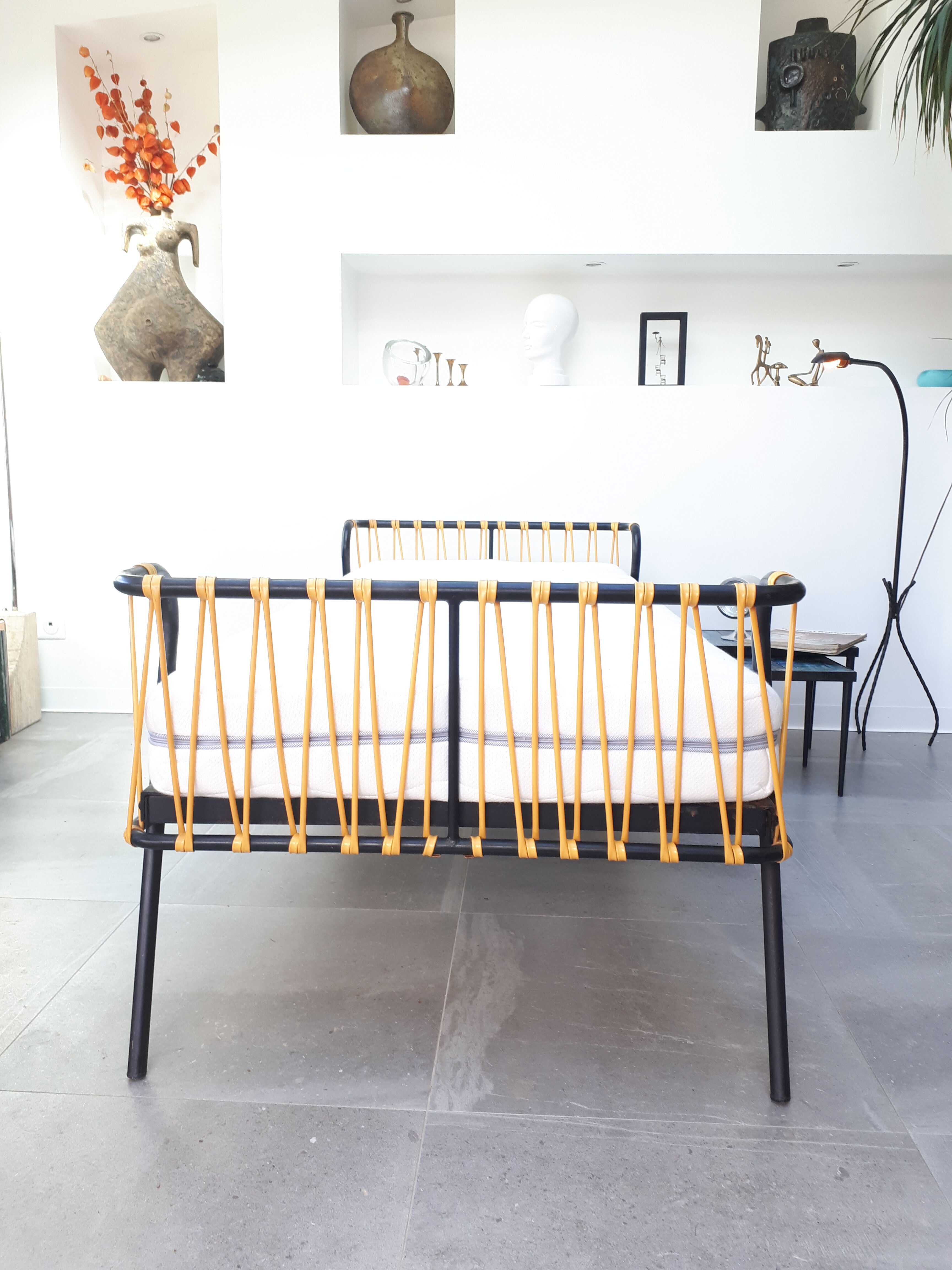 Seat bed from the 1950