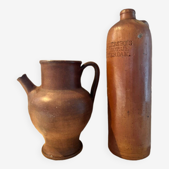 Erven Lucas stoneware bottle