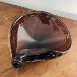 Empty shell pocket in Murano glass, Italy 1960