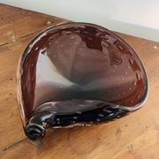 Empty shell pocket in Murano glass, Italy 1960