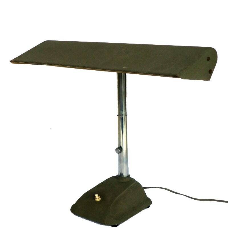 1930 Italian Design Rationalist industrial neon table lamp