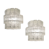 Italian Murano Glass Sconces by Toni Zuccheri, Set of 2