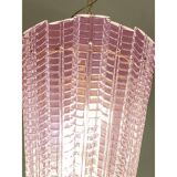 Contemporary Pink Murano Glass Lantern