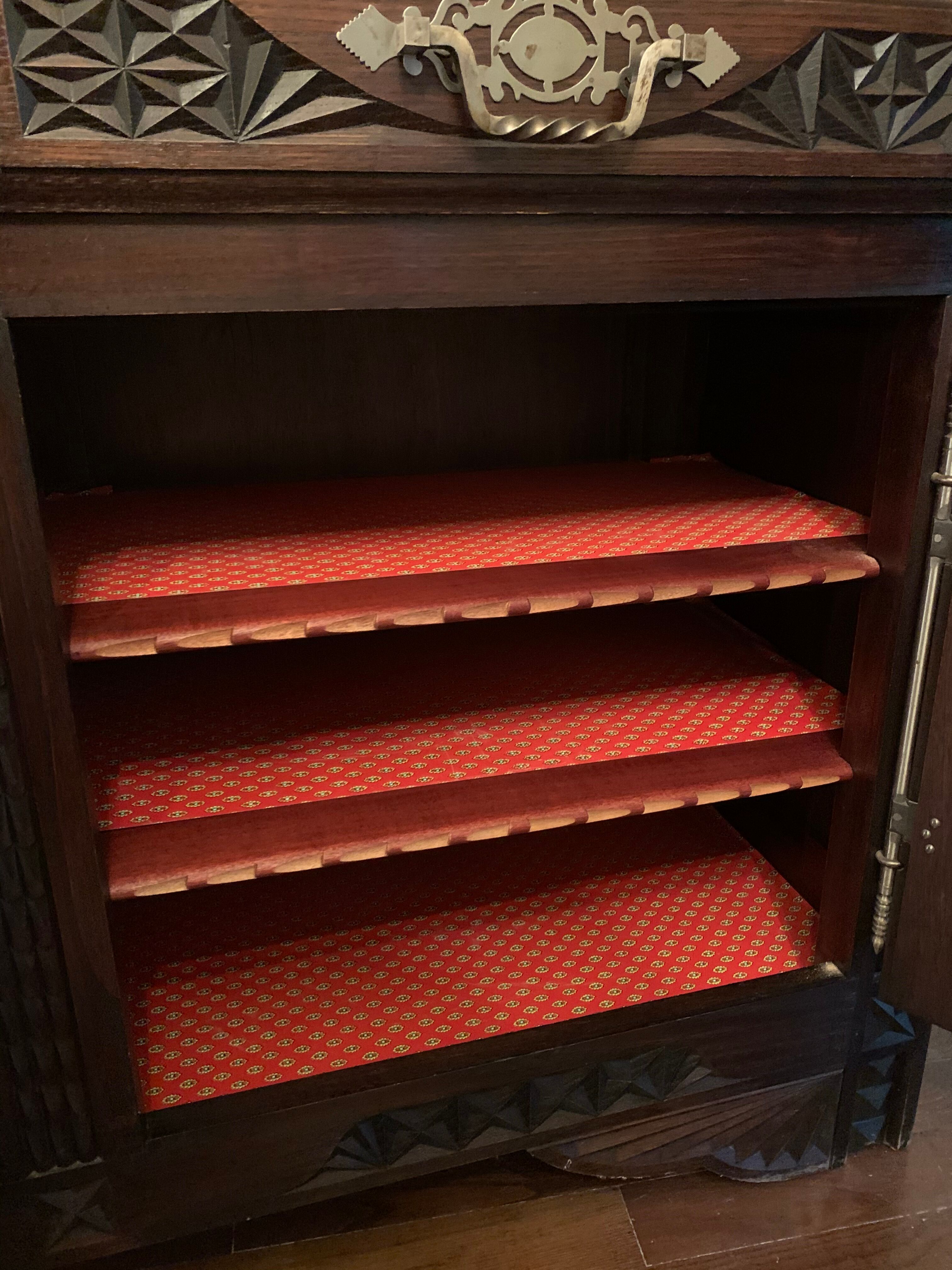 Enfilade scuplté