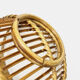 Stylized rattan fruit cup