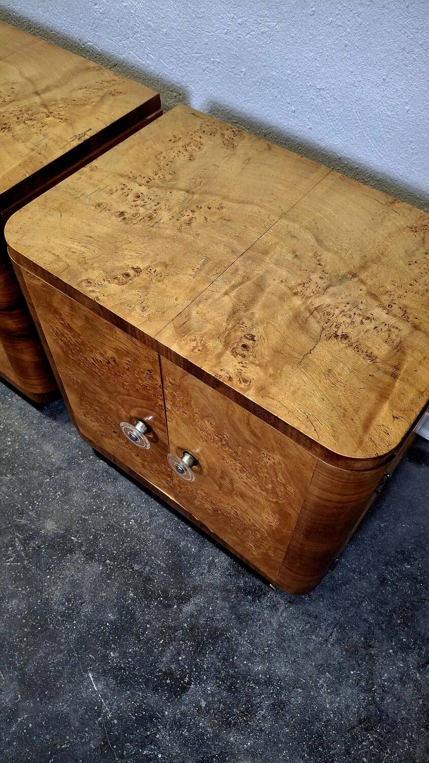 50s Art Deco Nightstand 1 of 2