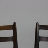 Rosewood danish design dining chairs no 78 by Niels Otto Møller