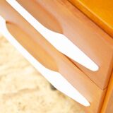 Paire de tables de chevet entièrement rénovées par Mojmír Požár, années 1960, Tchécoslovaquie
