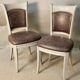 Suite de 3 fauteuils et 2 chaises de restaurant