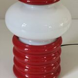 Vintage 70s ceramic design lantern lamp