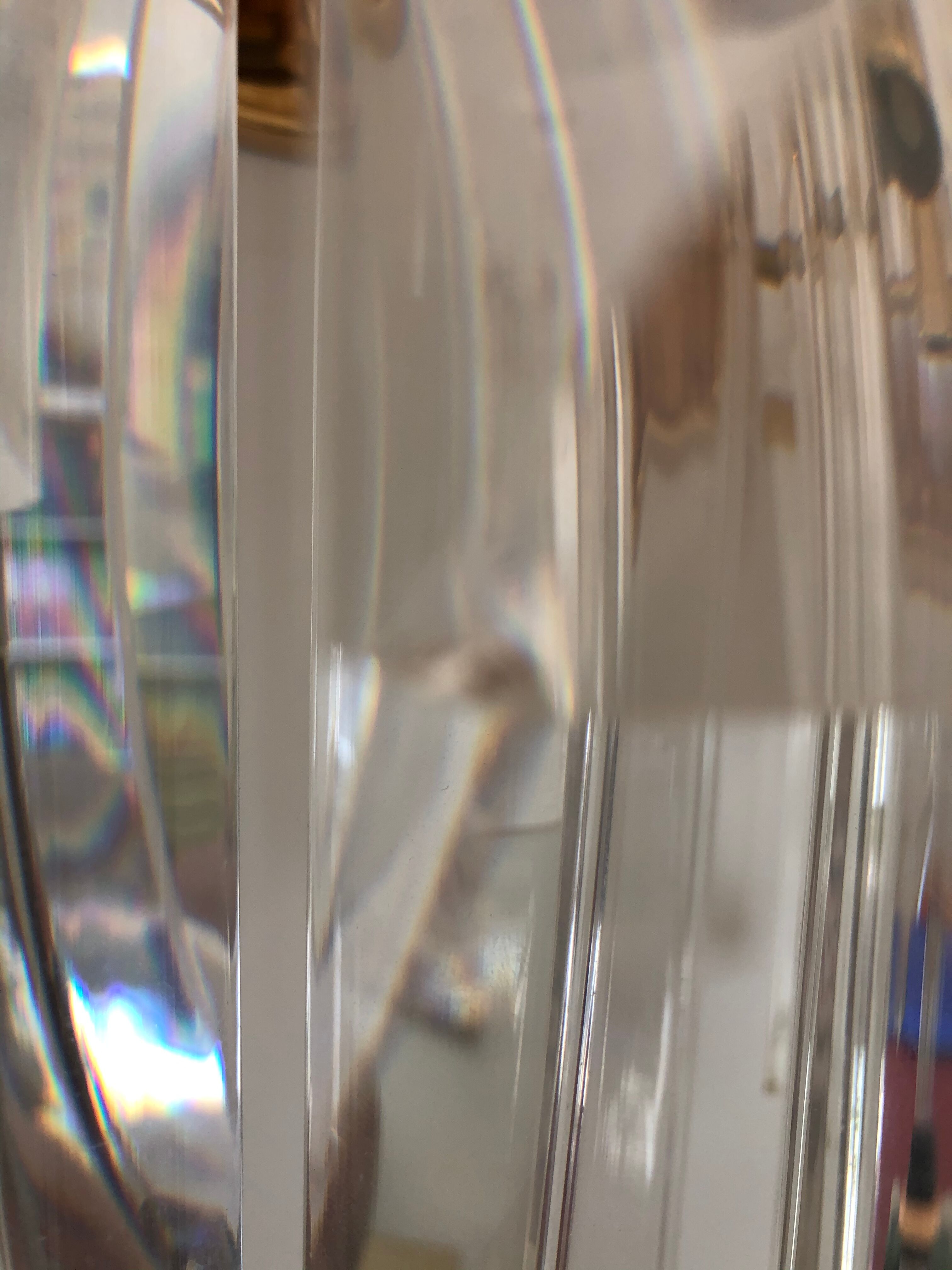 Venini sconce large iridescent glass model