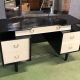 Hairdresser G Plan 70s - black and white patina