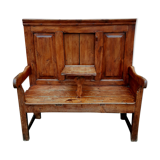 Fireplace bench