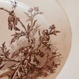 Plat de service en terre de fer