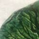 Unique cabbage leaf trinket tray