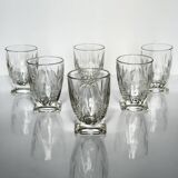 Set of 6 Art Deco glasses – tulip-shaped