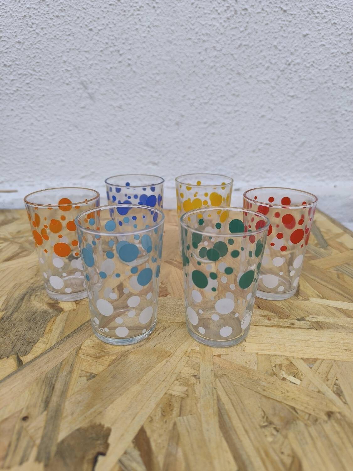 Set de 6 verres eau Gondolo