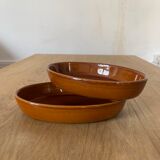 Set of 3 stoneware dishes