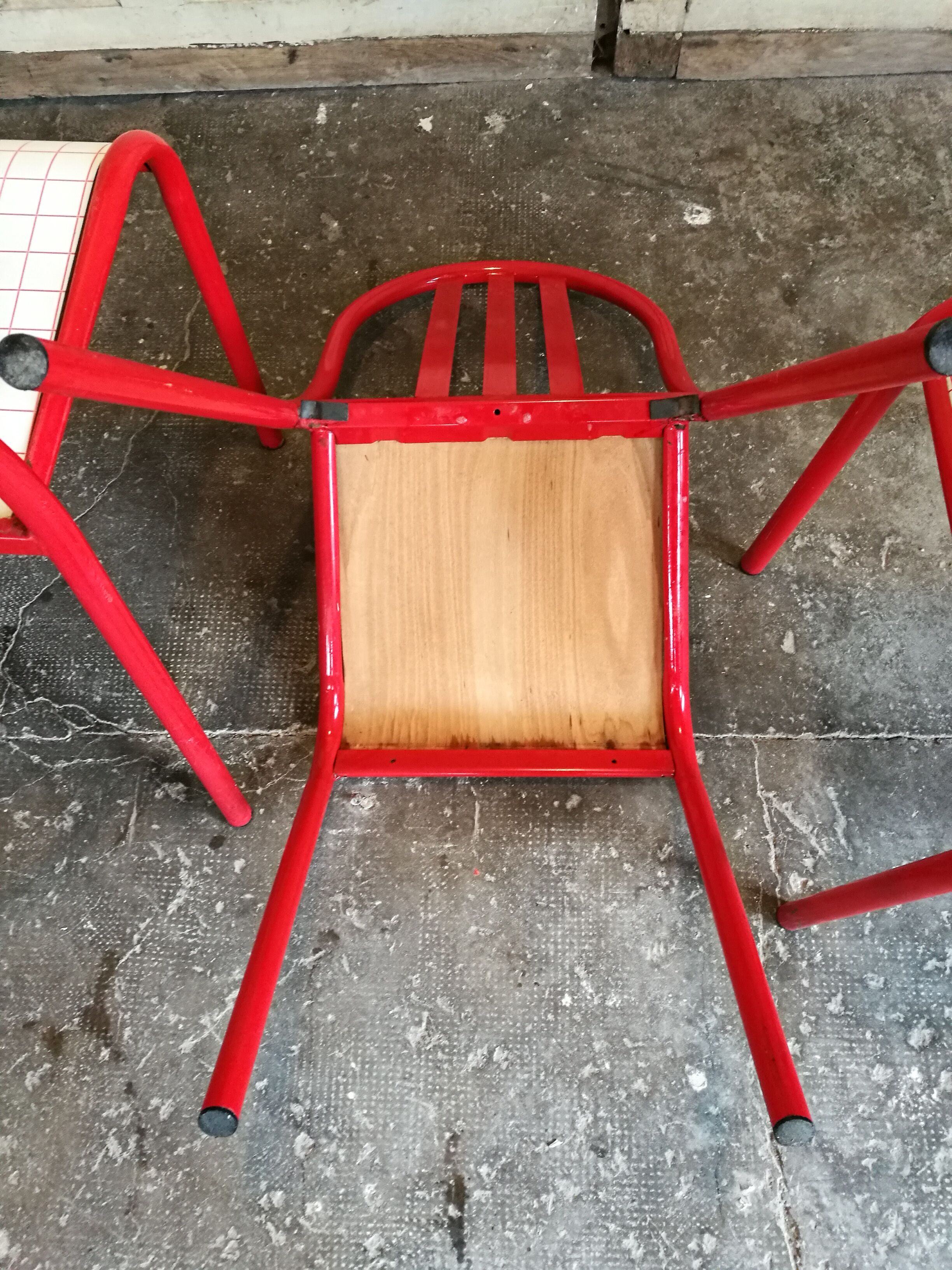 Set of 4 chairs Robert Mallet Stevens