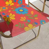 lot of 2 lafuma folding armchairs