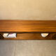 Vintage wooden row