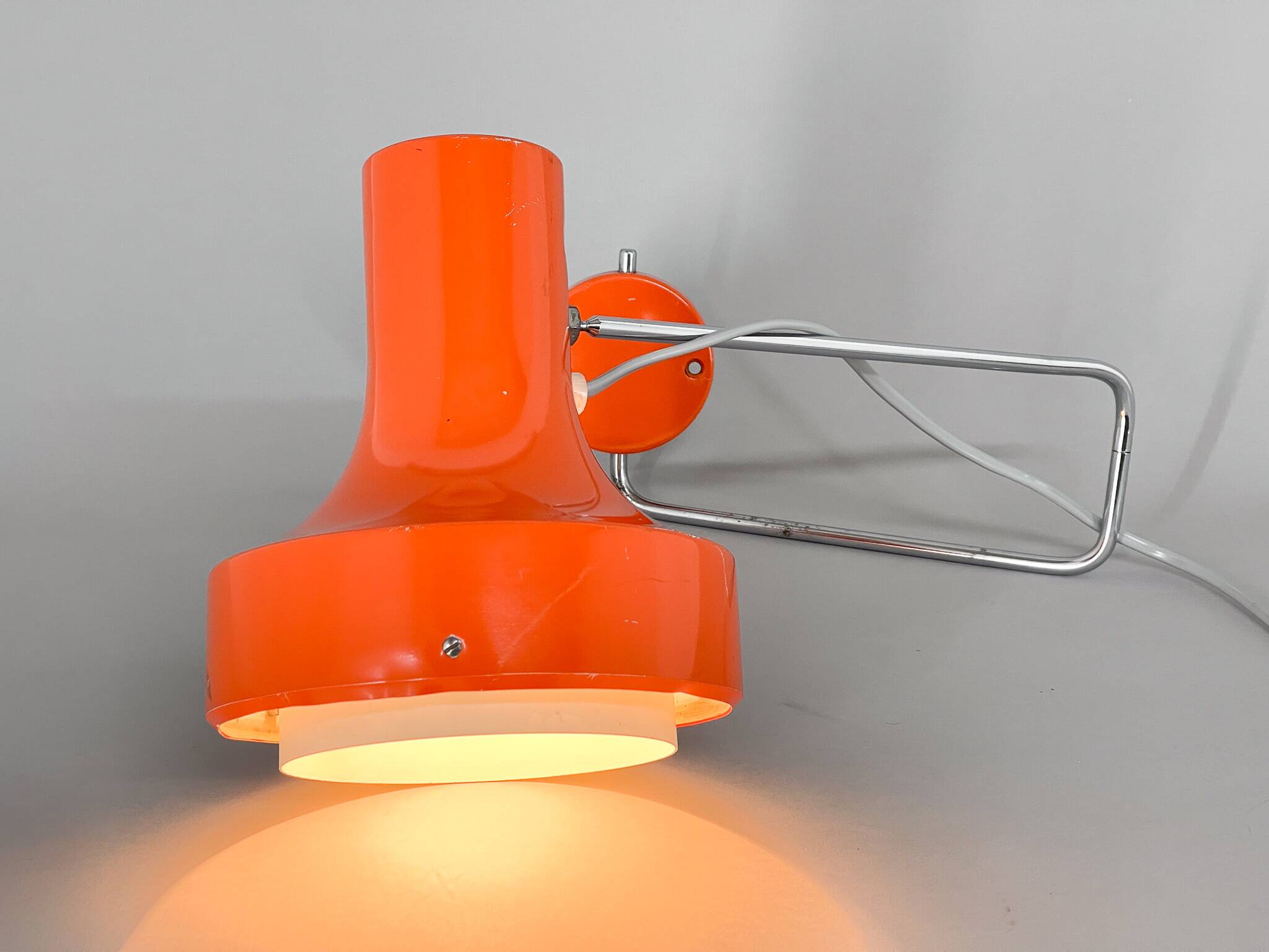 Mid-Century Wall Lamp Designed by Josef Hurka for Napako, 1970s