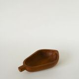 Olive wood catchall, pear, 1970