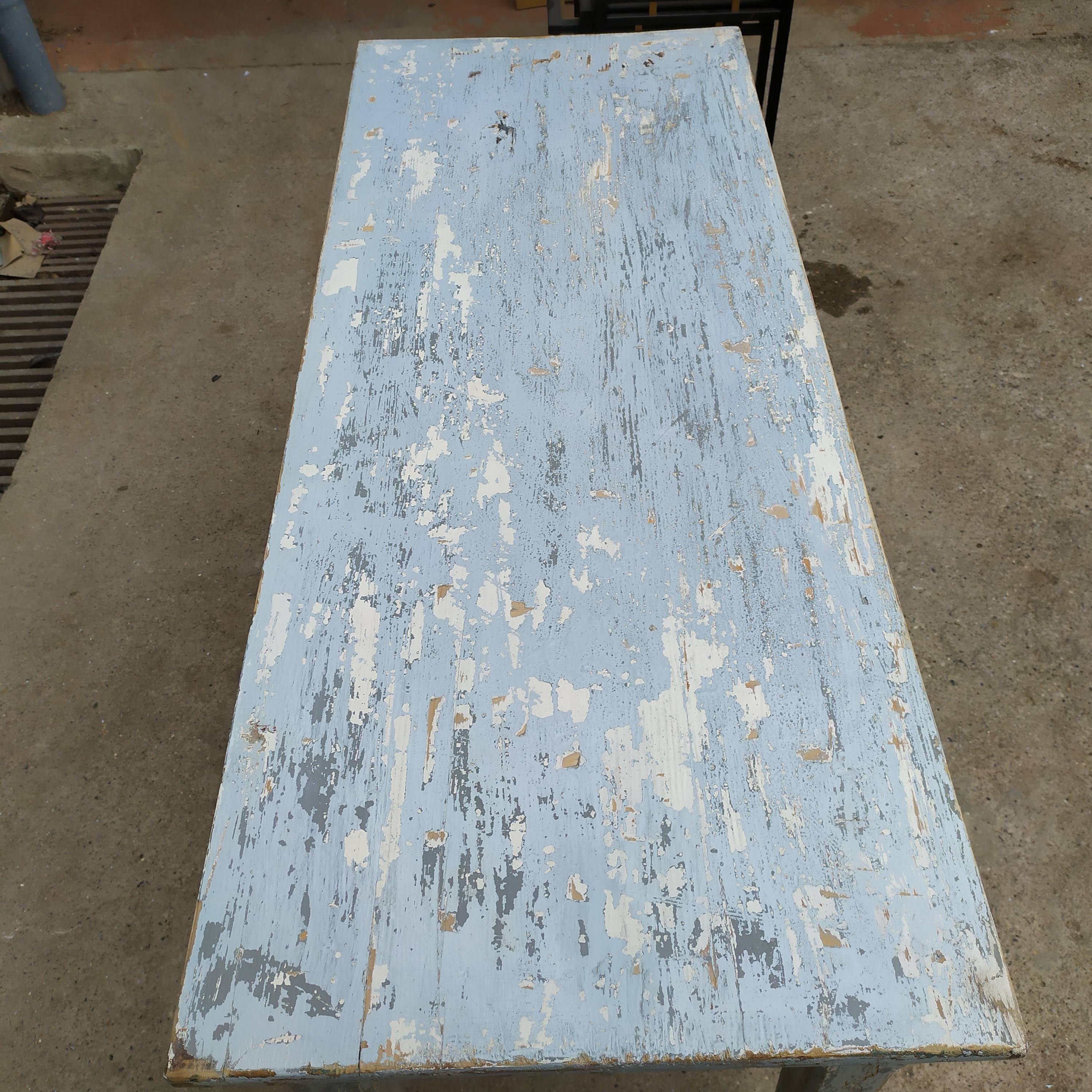 Rustic skated console table