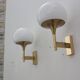 Pair of wall lights by Gaetano Sciolari for Maison Sciolari 1970s