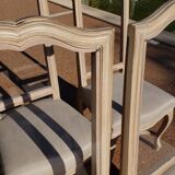 Louis XIV solid wood chairs