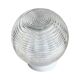 Spherical slanted industrial wall lamp, DZPE, Poland, 1970s.