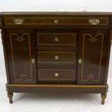 Liberty Italian Thuja Briar and Pink Portugal Marble Dresser, 20s