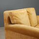 Two-seater velvet sofa from the 1950s to be restored.