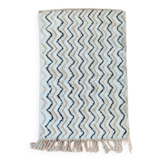 Tapis beni ouarine fait main traditionnel 250cmx150cm