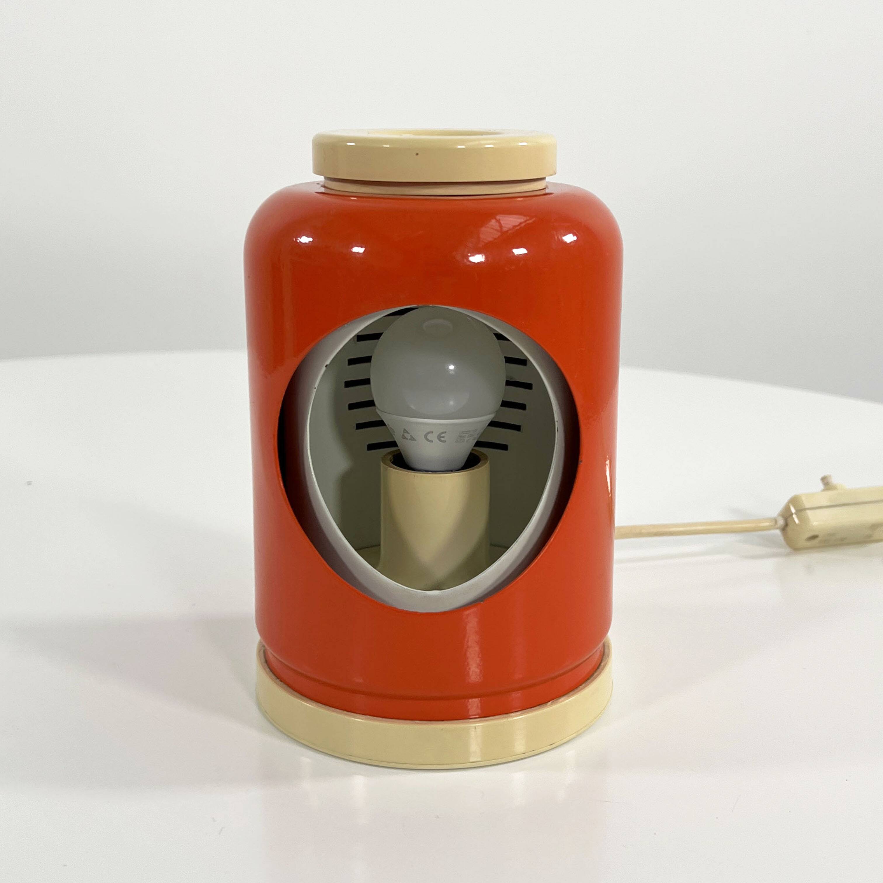 Orange Eclipse Table Lamps by Goffredo Reggiani for Reggiani, 1960