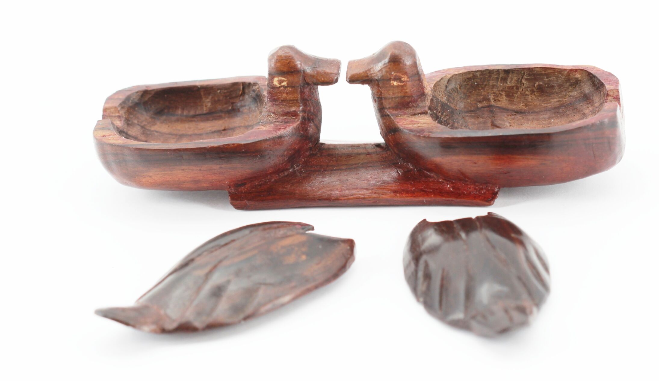 salt shaker wooden ducks