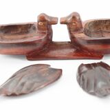 salt shaker wooden ducks