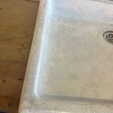 Vintage Ceramic Stamp Sink with Farmhouse Drainer