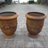 Vase anduse en fonte