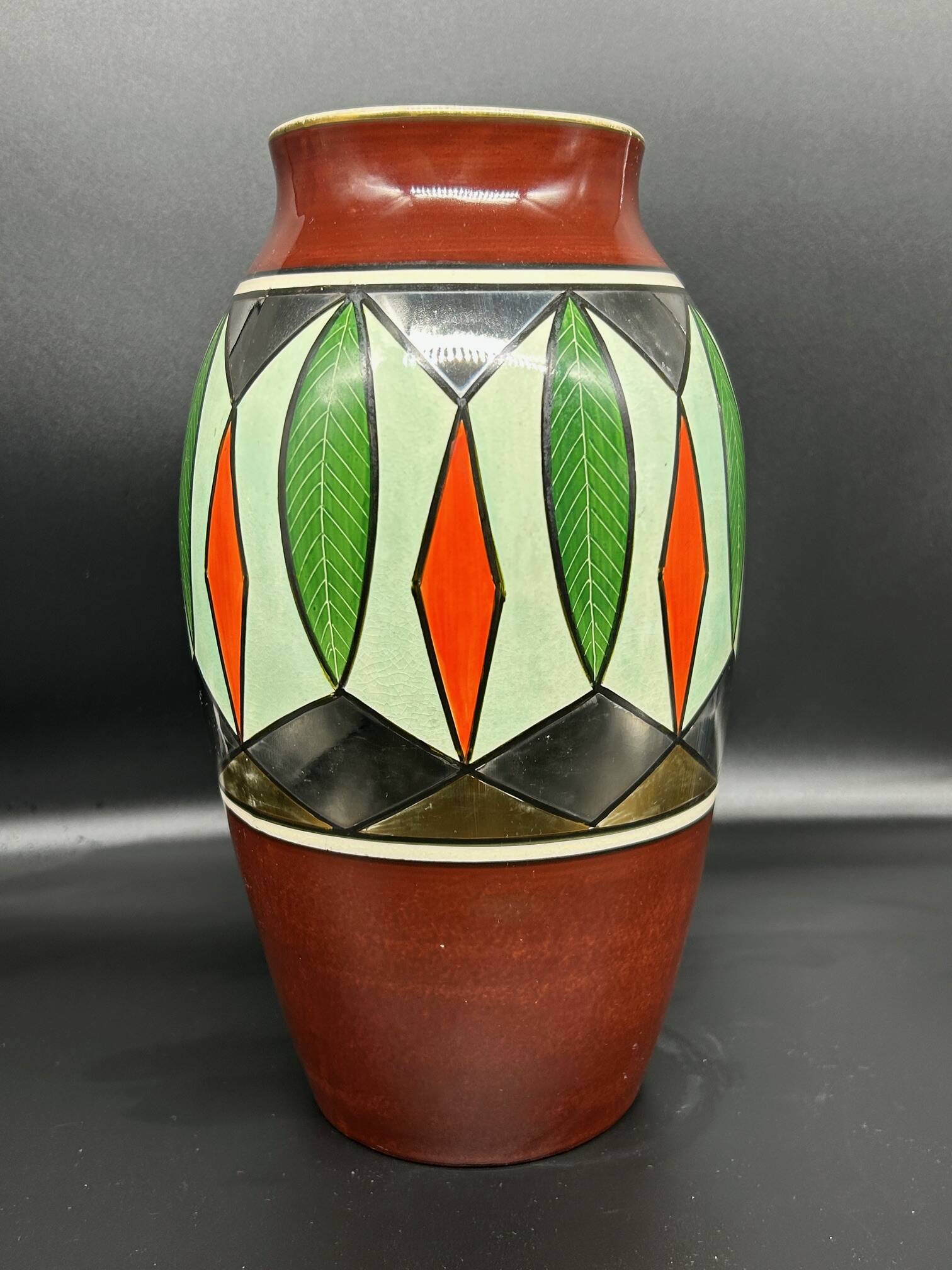 vase Gustave de Bruyn Fives Lille