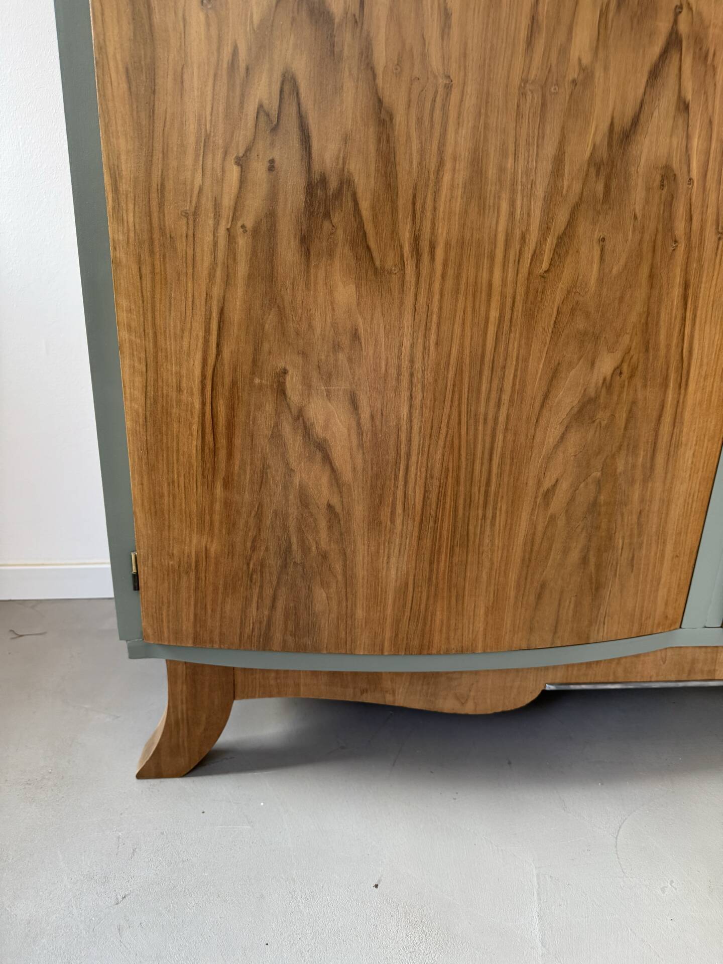 Asymmetrical Art Deco wardrobe