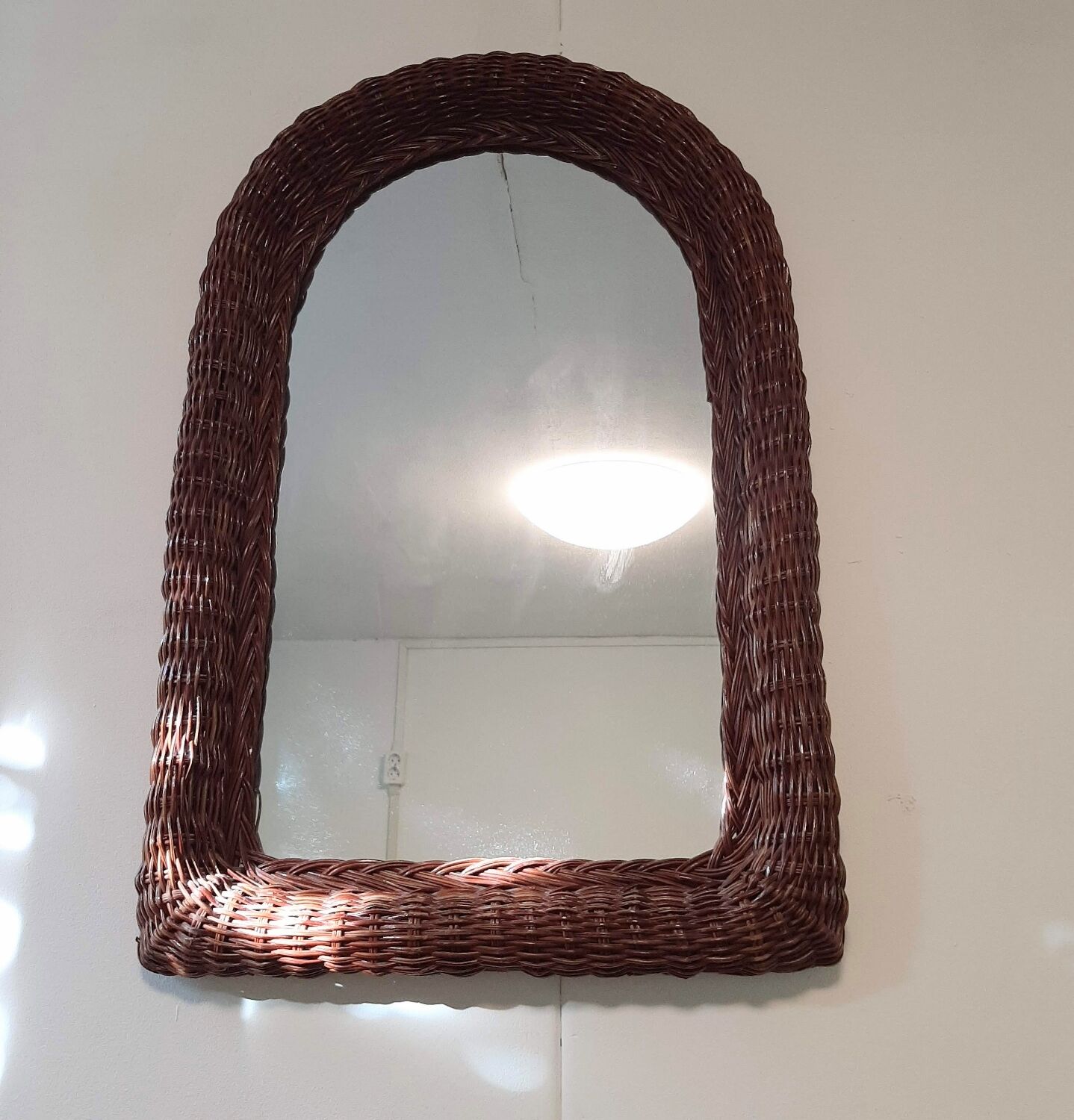 Vintage wall mirror Spain 1960