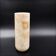 Vase cylindrique en marbre avec motif de fossil